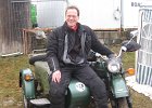 Der Commander und sein Bike.